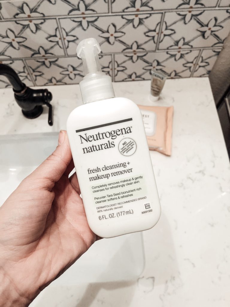 Fresh cleansing + makeup remover