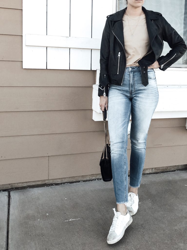 Guide To Wear a Leather Jacket With Jeans