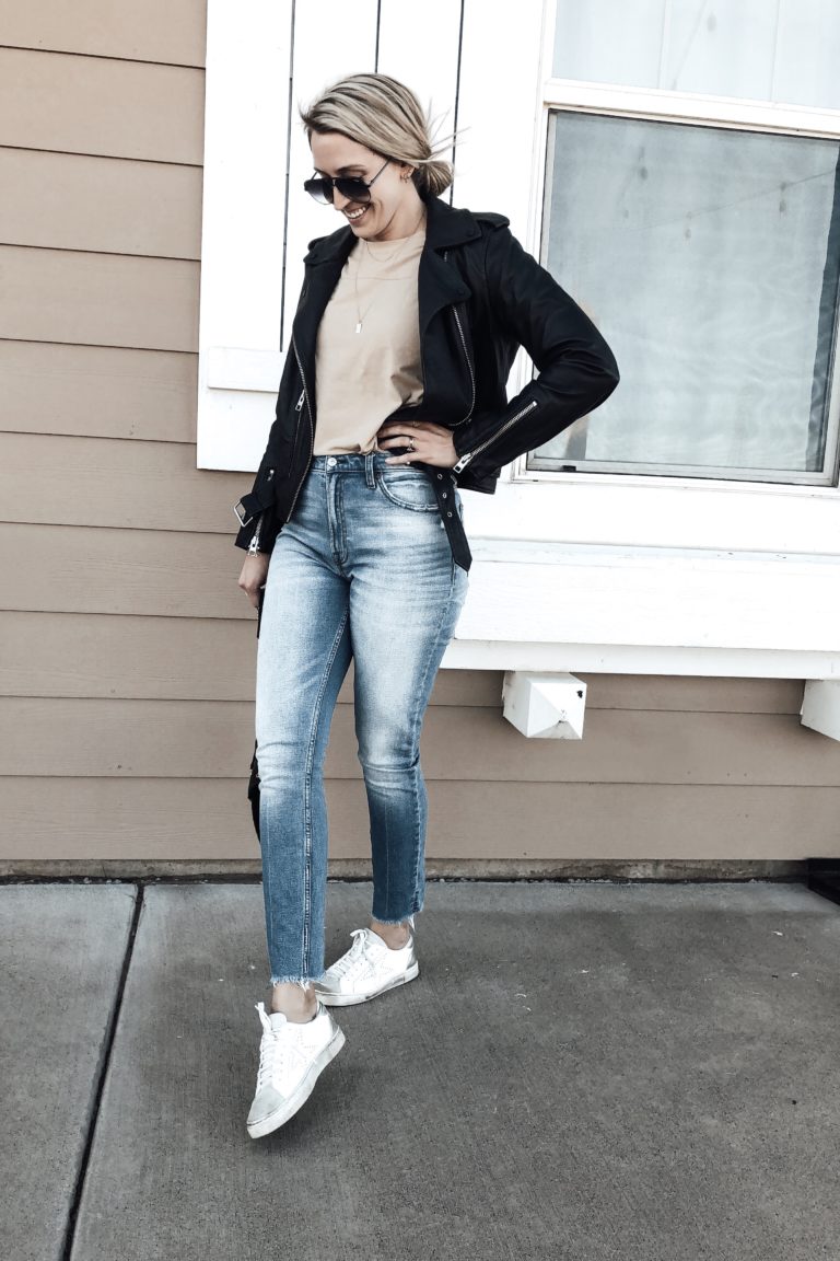 How to Style a Leather Jacket! - The Lane to Fashion