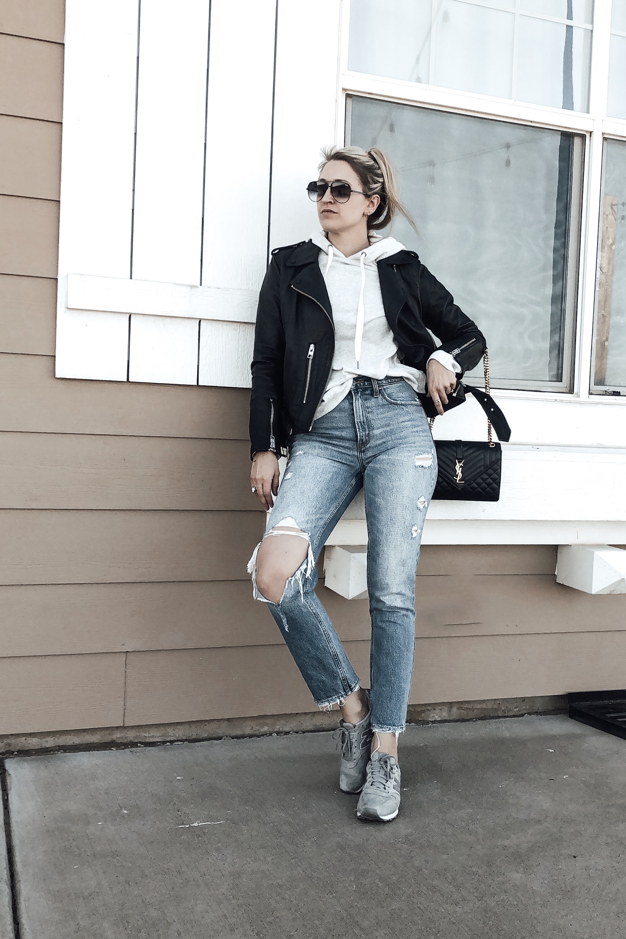 How to Style a Leather Jacket! - The Lane to Fashion