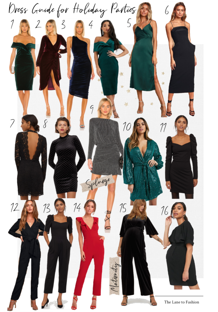 Dress Guide for Holiday Parties - The Lane to Fashion