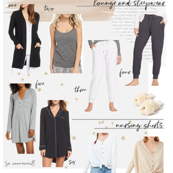 Nursing and Postpartum Wardrobe Essentials