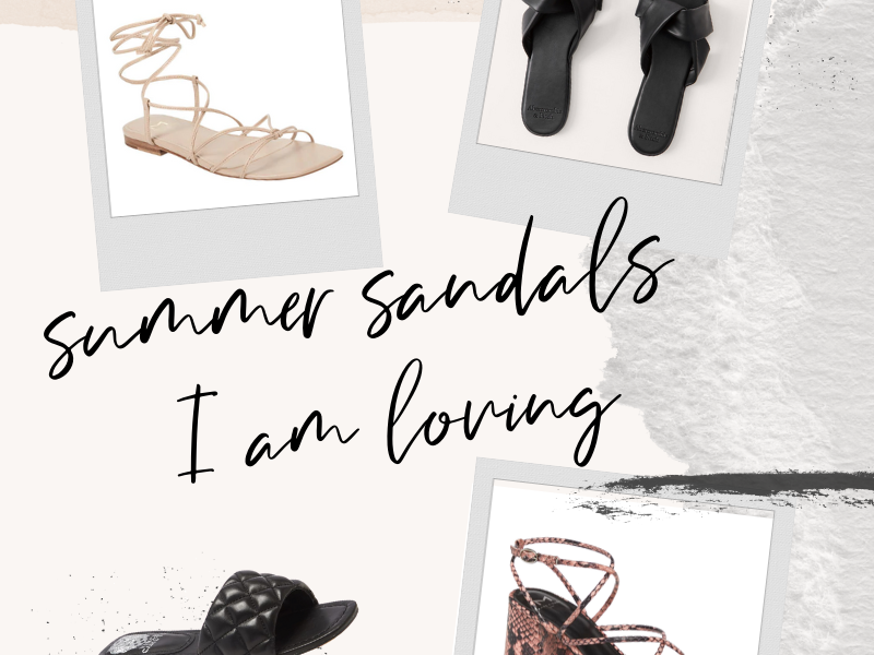 Summer Sandals I am Loving