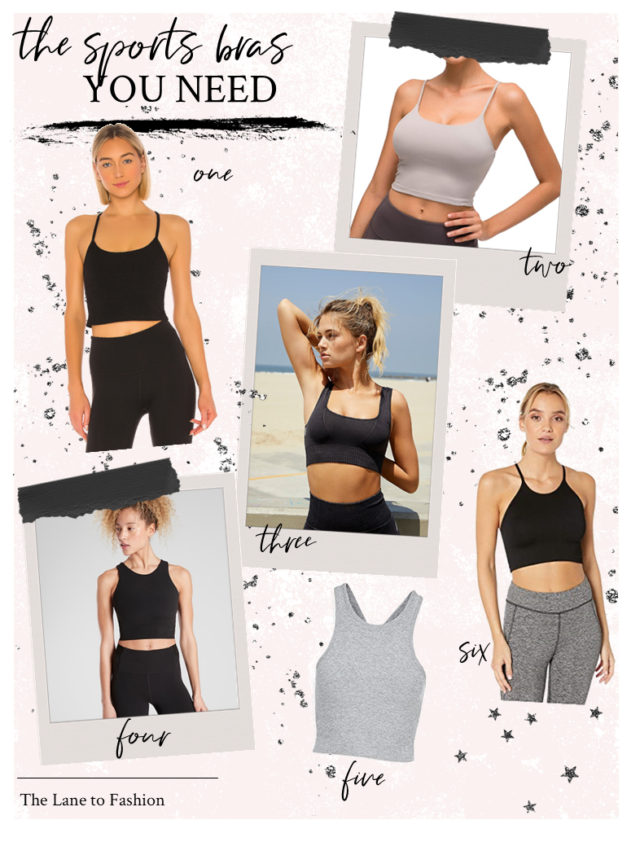 The Sports Bras You Need - The Lane to Fashion