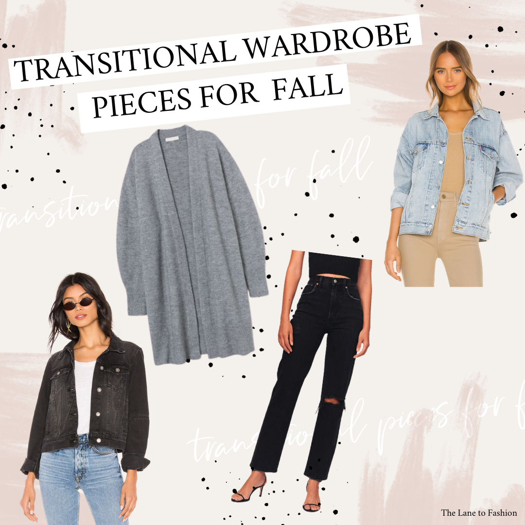 Transitional Pieces for a Fall Wardrobe
