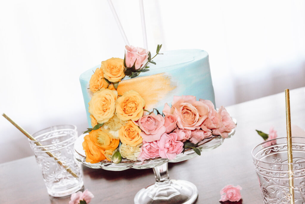 The Watercolor Cake 