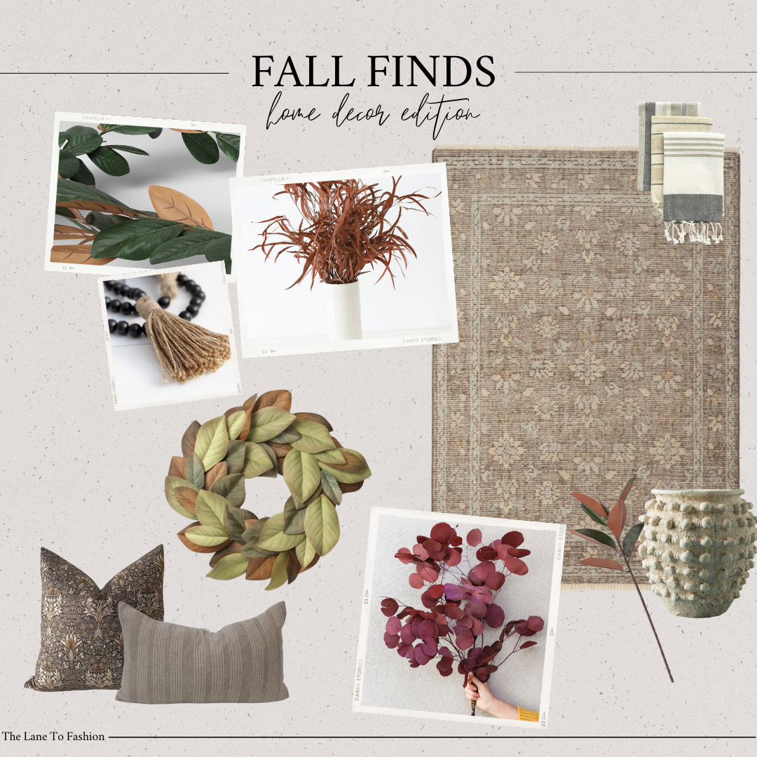 Fall Finds- Home Decor Edition