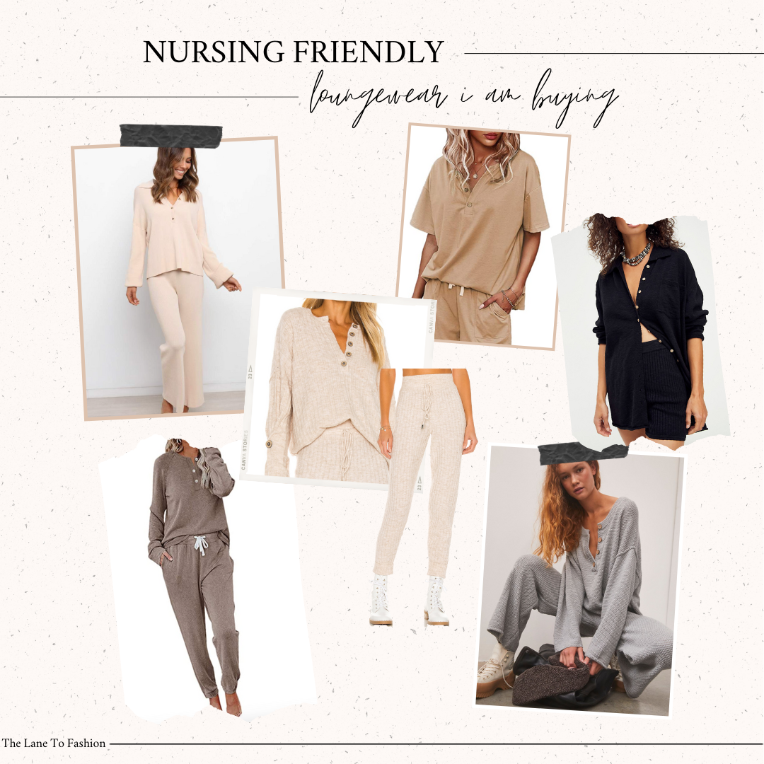 Nursing Friendly Loungewear I am Buying